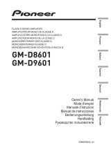Pioneer GM-D9601 Manuale utente
