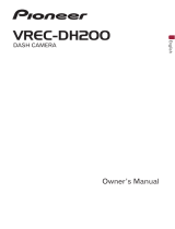 Pioneer VREC-DH200 Manuale utente