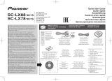 Pioneer SC-LX78 Manuale utente