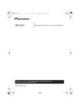 Pioneer SBX-B70 Istruzioni per l'uso