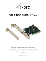 i-tec PCE2U31AC Manuale utente