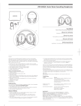 Audio Technica ATH-ANC20 Manuale utente