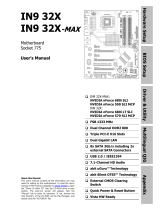 Nvidia IN9 32X-MAX Manuale utente