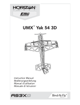 Horizon Hobby UMX YAK 54 3D Manuale utente