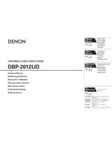 Denon DBP-2012UD Manuale del proprietario