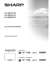Sharp Aquos LC-50LD171K Istruzioni per l'uso