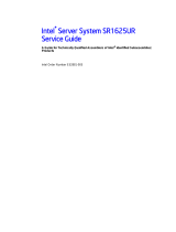 Intel SR1625UR - Server System - 0 MB RAM Manuale utente