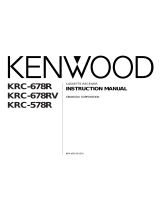 Kenwood KRC-578R Manuale utente