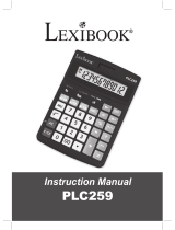 Lexibook PLC259 Manuale utente