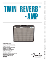 Fender Twin Reverb Manuale del proprietario
