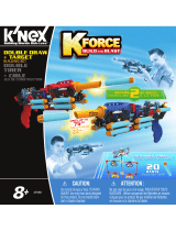 K'Nex K-FORCE Double Draw Building Set and Target Manuale utente