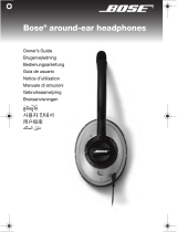 Bose TriPort Around-Ear Headphones Manuale del proprietario