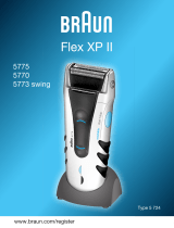 Braun Flex XP II 5773 swing Manuale del proprietario