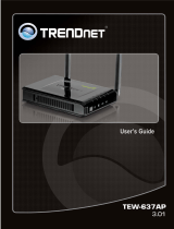Trendnet TEW-637AP Manuale utente