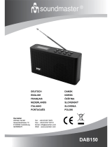 Soundmaster DAB150 Manuale utente