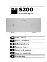 NAD S200 Manuale del proprietario