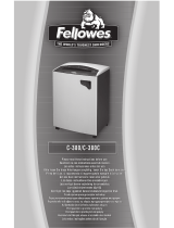 Fellowes POWERSHED C-380 Manuale utente