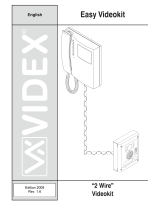 Videx 2 Wire Manuale del proprietario
