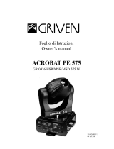 Griven ACROBAT PE 575 Owners Manual & Instruction