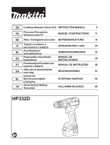 Makita HP332D Manuale utente