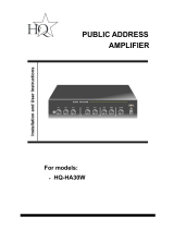 HQ HA30W specificazione