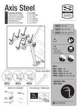 Saris Axis Steel 833 Assembly Instructions Manual