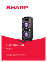 Sharp PS-940 Manuale del proprietario