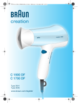 Braun c 1700 creation df5 Manuale utente