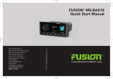 Fusion MS-RA210 Guida Rapida