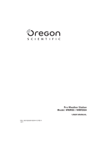 Oregon Scientific WMR86NX Manuale utente