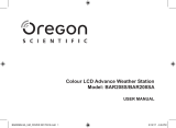 Oregon Scientific OSBAR208SX Manuale del proprietario