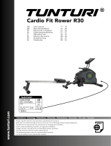 Tunturi Cardio Fit Rower R30 Manuale del proprietario