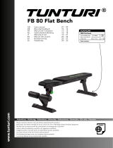 Tunturi FB 80 Flat Bench Manuale del proprietario