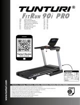 Tunturi FitRun 90i PRO Treadmill Manuale del proprietario