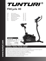 Tunturi FitCycle 40 Ergometer Bike Manuale del proprietario