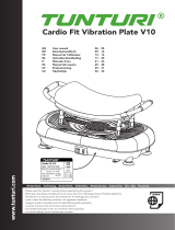 Tunturi Cardio Fit Vibration Plate V10 Manuale del proprietario