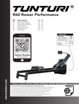 Tunturi R60 Rower Machine Performance Manuale utente