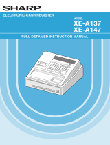 Sharp XE-A137-BK Istruzioni per l'uso