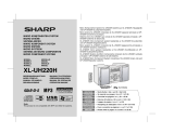 Sharp XLUH220H Istruzioni per l'uso