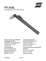 ESAB PT-31XL Plasma Arc Cutting Torch Manuale utente