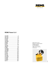 REMS 160 210R Manuale utente