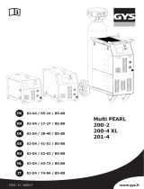 GYS Multi PEARL 201-4 Manuale utente