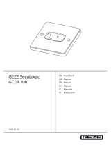 GEZE SecuLogic GCER 100 Manuale utente