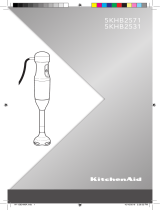 KitchenAid 5KHB2571 Hand Blender Manuale del proprietario