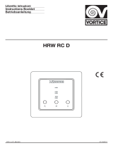 Vortice HRW RC D Istruzioni per l'uso