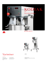 Varimixer Kodiak10 Istruzioni per l'uso