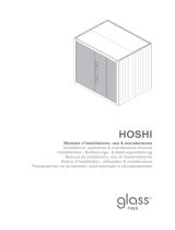 glass 1989 HOSHI 210X110CM Guida d'installazione