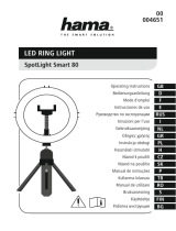 Hama SpotLight Smart 80 LED Ring Light Manuale del proprietario