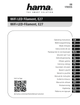 Hama 176555 WiFi LED Filament, E27 Manuale utente