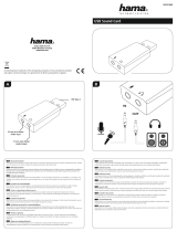 Hama 00133484 USB Sound Card Manuale del proprietario